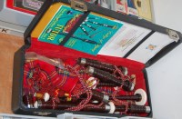 Lot 445 - A cased set of bagpipes