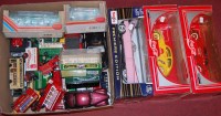 Lot 462 - Two boxed Coca-Cola brand diecast metal toy...