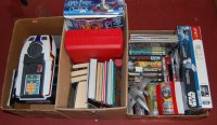 Lot 470 - Three boxes of assorted children's books, toys...