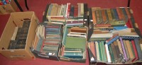 Lot 471 - Five boxes of miscellaneous books to include...