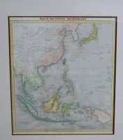 Lot 1007 - London 1843 engraved town plan, and one other...