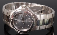 Lot 313 - A gents Tag Heuer steel professional bracelet...
