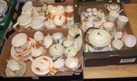 Lot 394 - Three boxes of miscellaneous Art Deco...