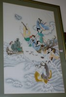 Lot 1014 - Circa 2000 Chinese school apocryphal figure...