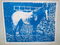 Lot 1015 - Jane Wheeler - untitled, silk screen, signed...