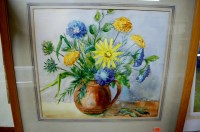 Lot 1038 - Peter Hodson - extensive landscape, oil,...