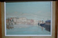 Lot 1044 - E Loram - Savoie, oil on artists board, signed...