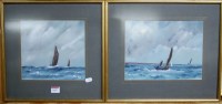Lot 1047 - Anthony Osler - Sailing Boats, watercolour and...