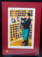 Lot 1062 - Assorted contemporary prints to include;...