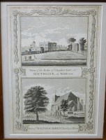 Lot 1068 - Assorted prints and engravings to include;...
