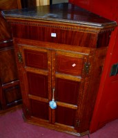Lot 1094 - An early 19th century mahogany and oak double...