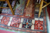 Lot 1156 - A Senneh Tapisift French machine woven carpet...