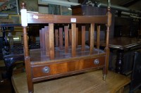 Lot 1259 - A reproduction mahogany and flame mahogany...