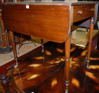 Lot 1288 - A Regency mahogany Pembroke table, having...