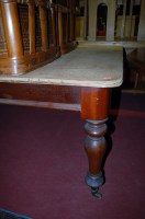Lot 1294 - A Victorian mahogany and pine topped round...