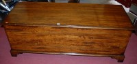 Lot 1310 - A large contemporary oak hinged top blanket...