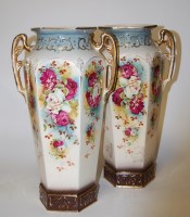 Lot 14 - A pair of early 20th century continental twin...