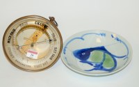 Lot 20 - An early 20th century continental brass cased...