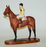 Lot 37 - A Beswick figure of Arkel, Pat Taffy up, model...