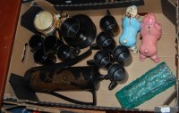 Lot 67 - A box of miscellaneous items to include;...