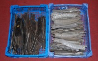 Lot 81 - Two boxes of Triang series 2 track