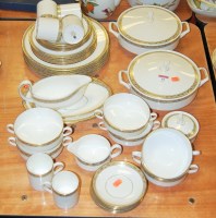 Lot 91 - A Wedgwood part tea and dinner service, in the...