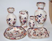 Lot 102 - A small collection of Masons tablewares, in...