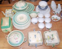 Lot 127 - A Susie Cooper Crownworks Burslem part dinner...
