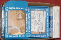 Lot 136 - A small collection of assorted boxed timber...