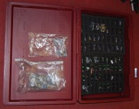 Lot 137 - A Warhammer 40,000 carry case and contents to...