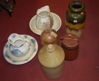 Lot 141 - A mid-20th century West German pottery vase,...