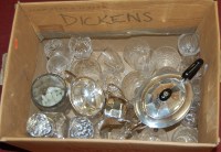 Lot 142 - An early 20th century silver plated three...