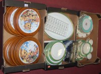 Lot 151 - Three boxes of miscellaneous china and glass...