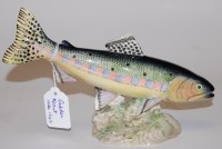 Lot 162 - A Beswick figure of a golden trout, model...