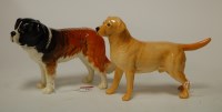 Lot 167 - A Beswick figure of a St Bernard Corna Garth...