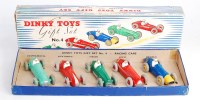 Lot 2096 - Dinky Toys Gift Set No.4 Racing Cars,...