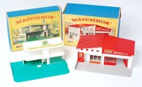 Lot 2331 - Matchbox Accessory Group, 2 Boxed examples to...