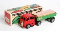 Lot 3238 - Triang Minic Mechanical Horse and Trailer with...