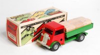 Lot 3241 - Triang Minic Delivery Lorry, red cab with...