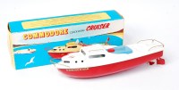 Lot 3192 - Sutcliffe Models, Commodore Cruiser, red hull...