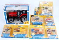 Lot 1226 - Collection of Brudor mixed scale Tractor and...