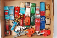 Lot 1627 - Tray of mixed play worn and repainted Dinky...