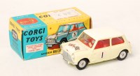 Lot 1673 - Corgi Toys, 227 Morris Mini Cooper competition...