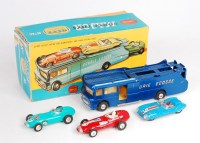 Lot 1694 - Corgi Toys, gift set 16, Ecurie Ecosse racing...