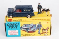 Lot 1707 - Corgi Toys, 448 BMC Mini police van with...