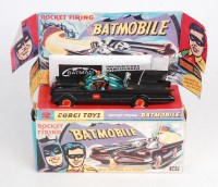 Lot 1711 - Corgi Toys, 267 Batmobile, repainted matt...