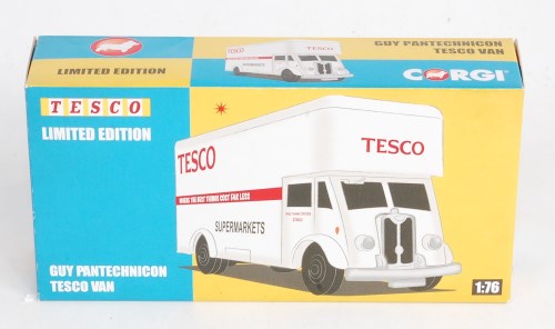 Lot 1724 - Corgi Toys, Guy Pantechnicon Tesco Van, 1/76th...