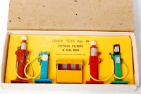 Lot 1908 - Dinky Toys, No.49 petrol pumps set, comprising...