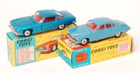 Lot 1668 - Corgi Toys Boxed Saloon Group, 2 boxed...