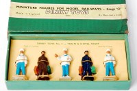 Lot 1928 - Dinky Toys 1952-6 No. 5 Train and Hotel Staff...